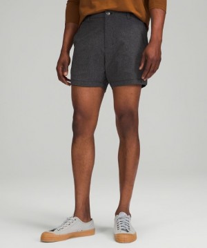 Lululemon Commission Classic-Fit Short 5 Ventlight Erkek Şort Siyah | QINA-67230