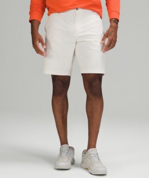 Lululemon Commission Classic-Fit Short 9 Warpstreme Erkek Şort Beyaz | WPCY-90678