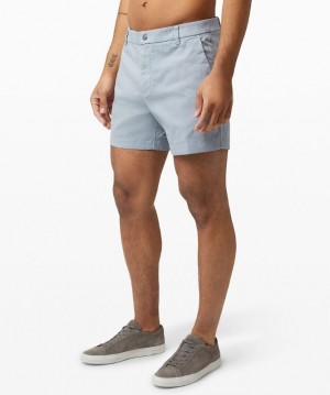 Lululemon Commission Classic Fit Short 5 Oxford Erkek Şort Beyaz | XCMA-67210