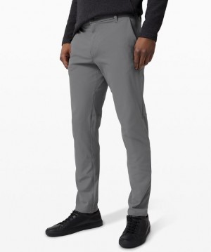 Lululemon Commission Pant Classic 32L Erkek Pantolon Gri | IOHY-83970