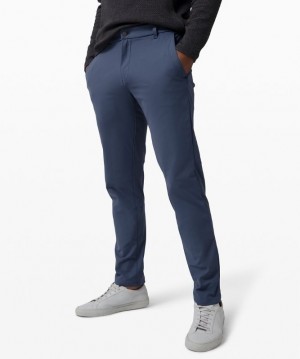 Lululemon Commission Pant Classic 32L Erkek Pantolon Mavi | FBSW-08314