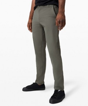 Lululemon Commission Pant Classic 32L Erkek Pantolon Gri Zeytin Yeşili | DLXJ-07364