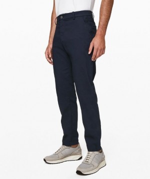 Lululemon Commission Pant Classic 34L Erkek Pantolon Lacivert | AUFN-45328