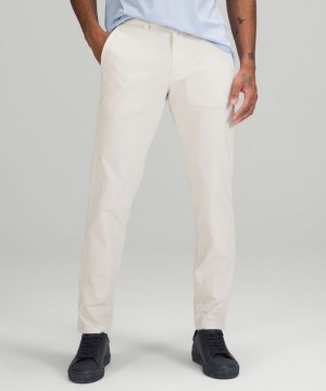 Lululemon Commission Pant Slim 32L Erkek Pantolon Beyaz | LKZG-64530