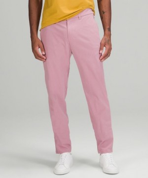 Lululemon Commission Pant Slim 32L Erkek Pantolon Pembe Gri Kahverengi | ZORH-26015
