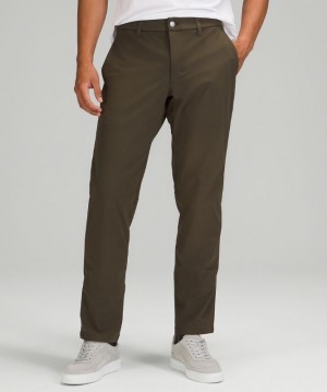 Lululemon Commission Relaxed-Fit Pant 34 Warpstreme Erkek Pantolon Koyu Zeytin Yeşili | GPCQ-30792