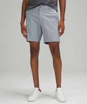 Lululemon Commission Short 7 Oxford Erkek Şort Beyaz | IUCO-16305