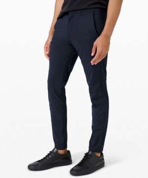 Lululemon Commission Skinny-Fit Pant 32 Warpstreme Erkek Pantolon Lacivert | MVIJ-90564