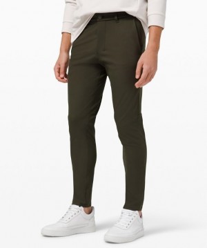 Lululemon Commission Skinny-Fit Pant 32 Warpstreme Erkek Pantolon Koyu Zeytin Yeşili | XCWP-36415