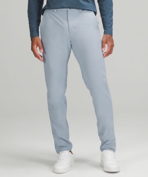 Lululemon Commission Slim-Fit Pant 34 Warpstreme Erkek Pantolon Chambray | NLYT-32041