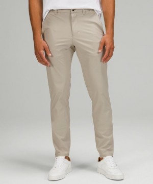 Lululemon Commission Slim-Fit Pant 34 Warpstreme Erkek Pantolon Silverstone | EAGF-29083