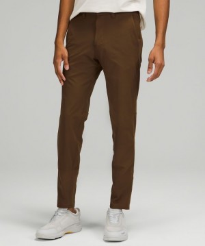 Lululemon Commission Slim-Fit Pant 34 Warpstreme Erkek Pantolon Koyu | UJNP-34529