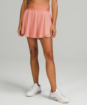 Lululemon Court Rival HR Skirt Long Kadın Etek Pembe | WITE-56179