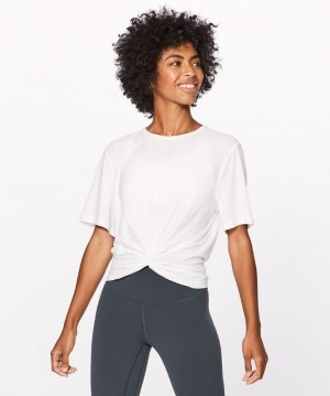 Lululemon Crescent T-Shirt Kadın Üstler Beyaz | EFMZ-49530