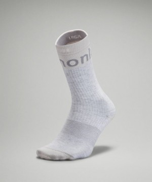 Lululemon Daily Stride Crew Sock Accessories Çorap Beyaz | LECV-96482