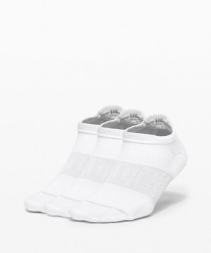 Lululemon Daily Stride Low-Ankle Sock 3 Pack Accessories Çorap Beyaz | ADSI-15238
