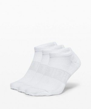 Lululemon Daily Stride Low Ankle Sock 3 Pack Accessories Çorap Beyaz | DPMY-37015
