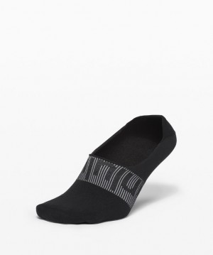 Lululemon Daily Stride No Show Sock Accessories Çorap Siyah | SCMF-23079