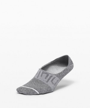 Lululemon Daily Stride No Show Sock Accessories Çorap Koyu Gri | RDXP-53604