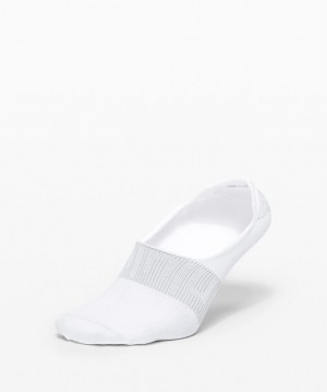 Lululemon Daily Stride No Show Sock Accessories Çorap Beyaz | QJFT-46530