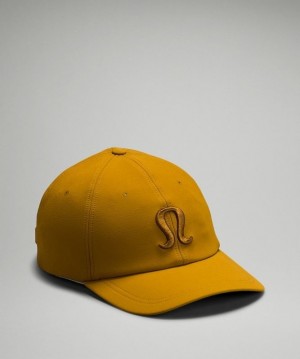 Lululemon Days Shade Ball Cap Logo Accessories Şapkalar Altın Kahverengi | PYDJ-51890