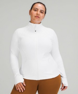 Lululemon Define Jacket Luon Kadın Kapşonlu Beyaz | SDLU-59830