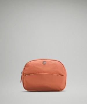 Lululemon Double-Zip Mini Pouch Accessories Çantası Pembe | OAPJ-02879