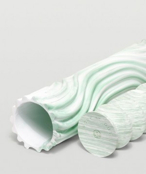 Lululemon Double Roller Accessories Teçhizat Yeşil Beyaz Yeşil Beyaz | HBIE-41938