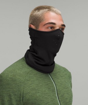 Lululemon Down 2-in-1 Run Neck Warmer Accessories Fular Siyah | WDBC-61835