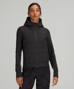 Lululemon Down and Around Jacket Kadın Mont Siyah | ZHEQ-51894