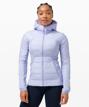 Lululemon Down for It All Jacket Kadın Mont Lavanta | GLJT-79016
