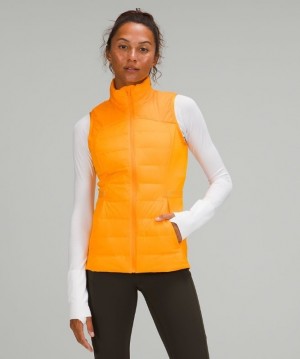 Lululemon Down for It All Vest Kadın Mont Clementine | JBWZ-19047
