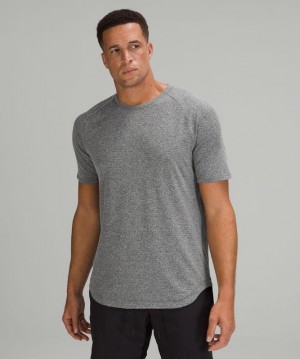 Lululemon Drysense Short Sleeve Erkek Üstler Siyah | YSVZ-40718