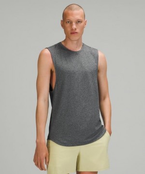 Lululemon Drysense Training Sleeveless Erkek Üstler Siyah Gri | HLXN-25946