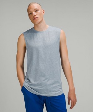 Lululemon Drysense Training Sleeveless Erkek Üstler Beyaz | EMSK-51894