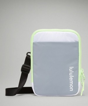 Lululemon Easy Access Crossbody Accessories Çantası Gri Beyaz | CGSJ-28046
