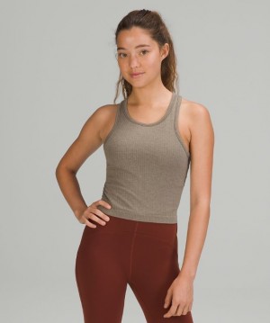 Lululemon Ebb to Street RB Crop Tank Kadın Üstler Rover | QETA-25619