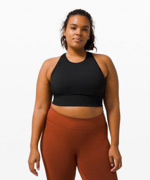 Lululemon Ebb to Train Bra Kadın Spor Sütyeni Siyah | CZLN-92710