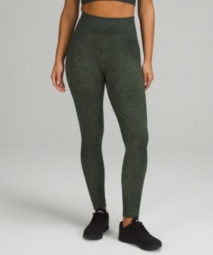 Lululemon Ebb to Train Super-High-Rise Tight 25 Kadın Tayt Yeşil Yeşil | CTOB-65243