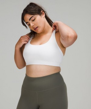 Lululemon Energy Bra Kadın Spor Sütyeni Beyaz | WMJD-23649