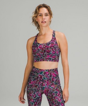 Lululemon Energy Bra Long Line Kadın Spor Sütyeni Renkli | PWSF-32608