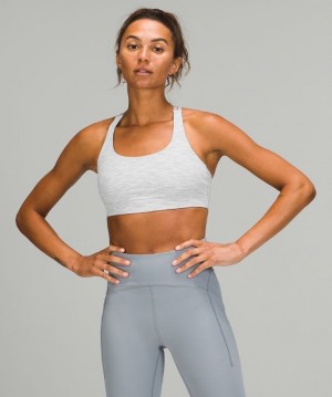 Lululemon Energy Bra Medium Support, B Kadın Spor Sütyeni Pembe | TXFV-64952