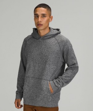 Lululemon Engineered Warmth Hoodie Erkek Kapşonlu Siyah Beyaz | PYKS-45069