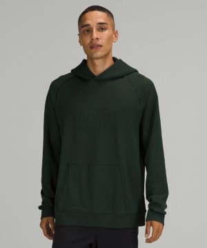 Lululemon Engineered Warmth Hoodie Erkek Kapşonlu Yeşil Yeşil | YJSL-80394