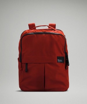 Lululemon Everyday Backpack 2.0 23L Accessories Çantası Koyu Kırmızı Siyah | GVCA-34028
