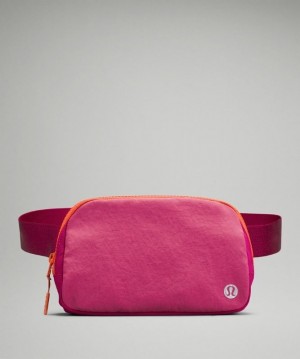 Lululemon Everywhere Belt Bag Accessories Çantası Pembe | PVTB-12604