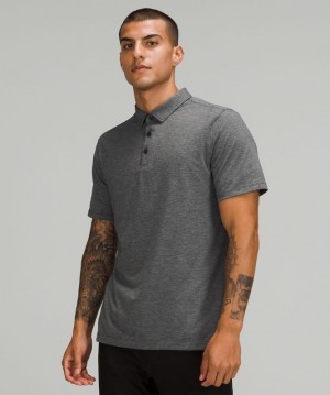 Lululemon Evolution Polo Erkek Üstler Siyah | KAIT-20195