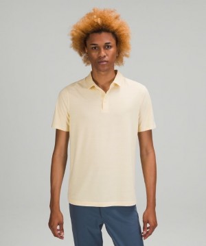 Lululemon Evolution Short Sleeve Polo Shirt Erkek Üstler Limon | EQUO-32517