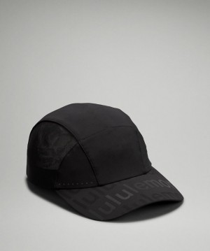 Lululemon Fast and Free Run Hat Elite Accessories Şapkalar Siyah | KSXQ-01935