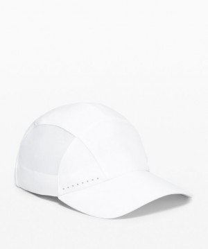 Lululemon Fast and Free Run Hat Elite W Accessories Şapkalar Beyaz | PLUD-82041